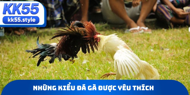 Những kiểu đá gà được yêu thích tại danh mục chơi